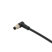 Câble blindé KRONZ M8 femelle/mâle 4 broches, connecteur PVC pré-moulé IP67, connecteur de capteur circulaire personnalisé