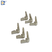 Connecteur d'angle en plastique, insert d'angle, pièce d'angle pour barre d'espacement en aluminium, verre isolant IGU, double vitrage