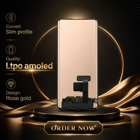 Écran AMOLED incurvé de remplacement avec assemblage tactile sans cadre pour OPPO Find X5 Pro, OnePlus 11, OnePlus 10 Pro