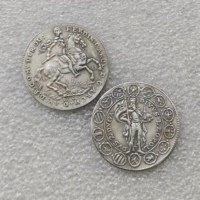 Pièces commémoratives de style antique de 1963, Autriche, 2 Ducats, Restrike Proof Like 1642, cadeaux, décoration intérieure