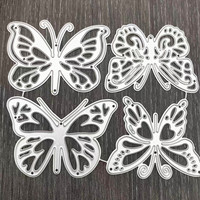 En gros Matrices de découpe et d'embossage en métal pour scrapbooking, motifs papillon et cœur