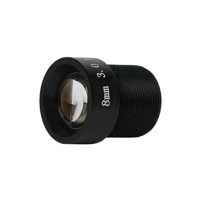 8mm Telephoto CCTV Lens with F1.8 Large Aperture M12 Lens 5G High Definition High Temperature Monitoring Security Optical Lens