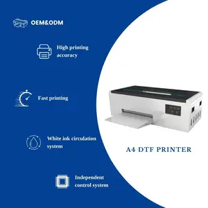 中小企業向けデジタルインクジェットA4L 805 DtfプリンターTシャツ印刷機プロフェッショナルDTFプリンター