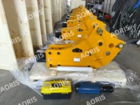Marteau brise-roche hydraulique de type banane SB43 de 75 mm à prix de gros pour excavatrices JCB 3CX 4CX 3DX 4DX