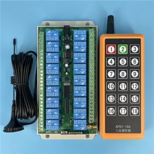 18-channel <b>wireless</b> remote <b>control</b> <b>wireless</b> receiver <b>wireless</b> remote <b>switch</b> APDC-18D - Product Image 3