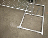 Panneaux de clôture temporaires de haute qualité de 6x10 pieds pour le chantier de construction