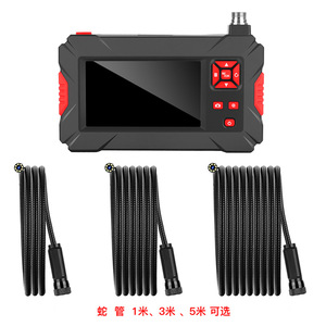 Industrial Endoscope 8mm Dual Mirror 1000mm 4.3 Inch IPS Display 1080P Pipeline Inspection Camera With Screen IP68 Waterproof - Product Image 4