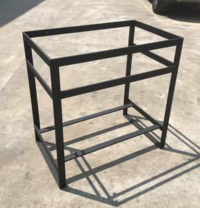 Lavabo in Ceramica con Base in Ferro Nero, Mobile Lavabo Autoportante con Supporto in Acciaio Inox 304, Arredamento in Metallo Personalizzabile, Novità 2026 - Product Image 6