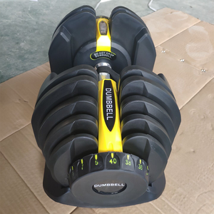Équipement d'entraînement de gymnastique à domicile 24kg / 52.5 lbs paire <span class=keywords><strong>haltère</strong></span> de <span class=keywords><strong>poids</strong></span> réglable <span class=keywords><strong>pour</strong></span> hommes et femmes - Product Image 4