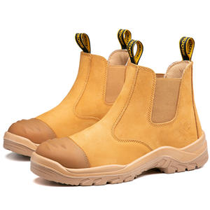 Bottes de sécurité <span class=keywords><strong>Chelsea</strong></span> à embout en acier, imperméables, anti-écrasement, personnalisables, à prix abordable et tendance, pour hommes - Product Image 2