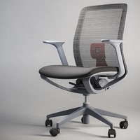 Chaise de bureau exécutive ergonomique moderne à dossier haut réglable en fer, avec repose-pieds et design entièrement en maille, idéale pour l'école et le gaming