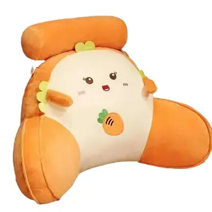 Mignon Oreiller En Peluche Fruits Légumes Jouet Amovible Fraise