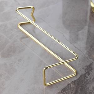 Présentoir à vin Makarandi en laiton, style simple, pour la décoration de la maison, du salon ou de l'entrée, capacité de bouteille de 750 ml - Product Image 2