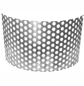 Malla Perforada Anticorrosión de Acero Inoxidable/Acero al Carbono con Orificios Redondos de 1mm-4mm para Molino de Martillos con Servicios de Soldadura y Corte - Product Image 1