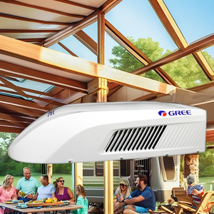 เครื่องปรับอากาศ R32 50hz 220-240v 12000btu แบบติดตั้งบนหลังคา พร้อมระบบตั้งเวลา รองรับ Wifi รุ่น Grh12dc-k6dna1a ยี่ห้อ Gree - Product Image 6