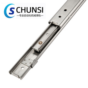 Chunsi Linear Guide Rail C-SRY27 27mm Steel <b>Light</b> Load Two Section <b>Pull</b> Out Type - Product Image 5