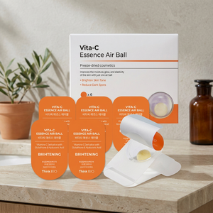 [Think Bio] VITA-C para AIR BALL (6 Unidades) Vitamina C Liofilizada en Bolas para Rostro Radiante, Limpio e Hidratado para Mujeres, Uso Doméstico - Product Image 3