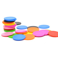 En gros, ensemble de jetons de jeu en plastique personnalisables, vierges ou imprimés, pour jeux d'arcade, de casino, de société, jetons de poker pour table et fête, promotionnels