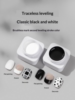 QSHY 2026 Nouveau Gel à Ongles Professionnel Noir et Blanc Français DIY Longue Durée Haute Saturation Sans Raccords 5g Nail Art Non Toxique en Pot