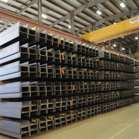 Viga de Acero Estructural de Ala Ancha Laminada en Caliente ASTM A36 A992 Q235B Q345E para Construcción
