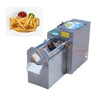Professionele aardappelchips snijmachine, friet snijmachine
