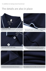 Polos clásicos Solona de 230GSM de alta calidad para hombres y mujeres, camisetas de trabajo personalizadas transpirables con hielo ecológicas - Product Image 6