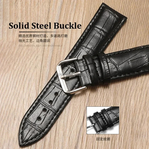 <span class=keywords><strong>Bracelet</strong></span> de <span class=keywords><strong>montre</strong></span> en cuir de vachette véritable de qualité supérieure, vente en gros 2026, tailles 12 à 24 <span class=keywords><strong>mm</strong></span> - Product Image 5