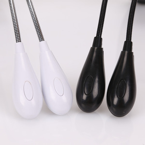Led Music <b>Stand</b> Light Dual Head Rechargeable White Plastic Body For Piano Guitar Violin With Usb Charging And Manual <b>Switch</b> - Product Image 2