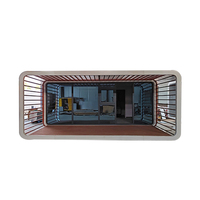 Cabine extérieure design moderne maison conteneur d'habitation maisons Apple Pod cabine de jardin petite maison conteneurs maisons