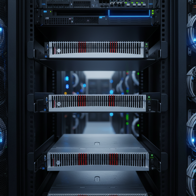 Compact Computing 28-Core Xeon Silver 768GB RAM 6xNVMe SSD 25GE NIC Rack Server Dual Xeon Processors High-performance Comp