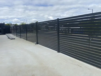 Sistem Pagar Aluminium Horizontal Profesional untuk Pengembangan Komersial dengan Manufaktur Bersertifikasi ISO