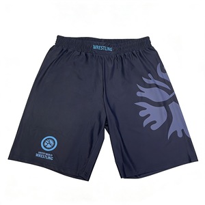 Pantalones Cortos de Artes Marciales Personalizados para Hombre, Estilo No <span class=keywords><strong>Gi</strong></span>, para Entrenamiento de Grappling, Lucha Libre, MMA, BJJ - Product Image 2