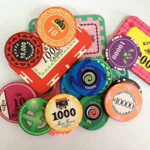 Jetons <span class=keywords><strong>de</strong></span> <span class=keywords><strong>poker</strong></span> en céramique personnalisés FuPai Factory 10g, 40x3.3mm, qualité casino supérieure, tout design personnalisable pour jeux <span class=keywords><strong>de</strong></span> hasard - Product Image 1
