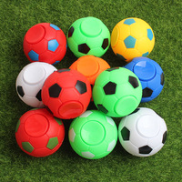 Nouveauté Funny Fidget Football Game Hand Spinner Stress Relief Gyro Toys Finger Balls