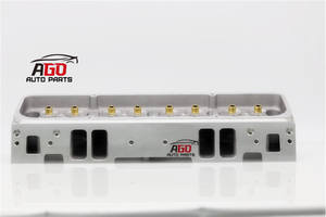 Testata Cilindri GM350 5.7 Nuova di Zecca per Motore Auto V8 <span class=keywords><strong>GM</strong></span> CHEVY in ALLUMINIO - Product Image 3