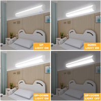 Lumière commerciale d'Overbed de corps de lampe en aluminium de la lumière 4000K-5000K de lit d'hôpital certifiée par CE/RoHS pour des hôpitaux