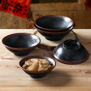 Xiangyuan melamine tableware bowls, hot <b>pot</b> <b>dipping</b> sauce and seasoning bowls, imitation porcelain bowls for tripe, duck - Product Image 1