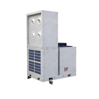 Climatisation mobile de 60 000 BTU avec moteur de 5 CV, compresseur R410A pour le refroidissement et le chauffage des tentes d'événements intérieurs et des chapiteaux extérieurs
