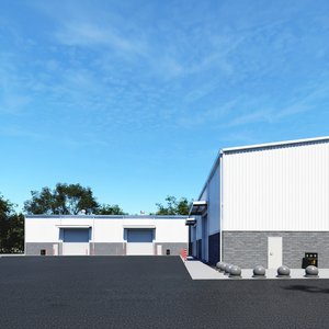 Entrepôt préfabriqué en acier à structure haute TOPPRE, prix économique, directement de l'usine, ateliers de construction de haute qualité - Product Image 3