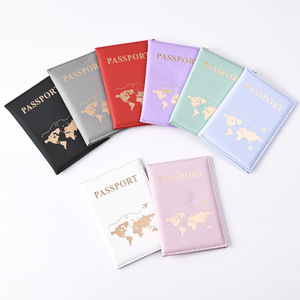 Factory Price Marble Waterproof Passport Cover Custom Logo Multicolor PU Leather Travel Wallet Passport Cover Card <strong>Holder</strong> - Product Image 5