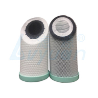 Cartouche filtrante en bloc de charbon de coco Lvyuan 10/20/30/40 pouces, pré-filtration 5 microns, cylindre 500L/heure, filtre à eau anti-odeurs