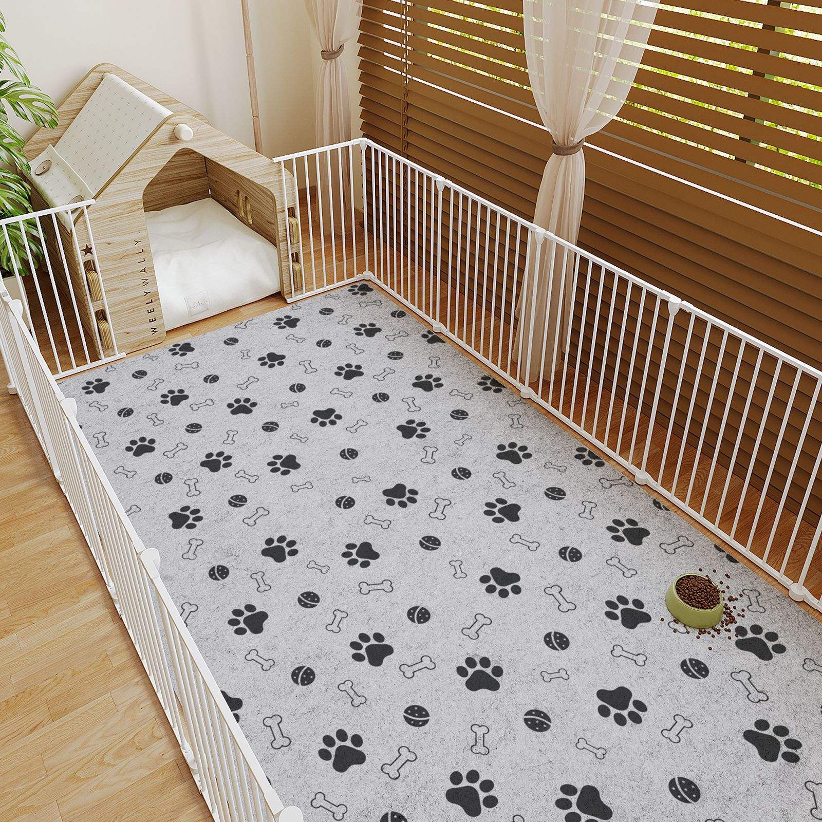 Tapis pour animaux de compagnie non tissé - pour balles et pattes