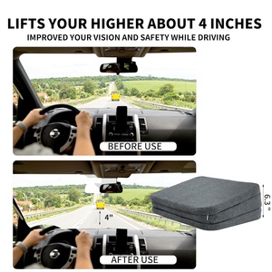 <span class=keywords><strong>Coussin</strong></span> de siège d'appoint de <span class=keywords><strong>voiture</strong></span> <span class=keywords><strong>adulte</strong></span> en mousse réglable à haute densité pour la conduite | <span class=keywords><strong>Coussin</strong></span> de siège de <span class=keywords><strong>voiture</strong></span> de soutien pour le soulagement de la douleur au bas du dos - Product Image 3