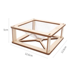 Tự làm 3D Holographic hiển thị điện thoại di động chiếu kim tự tháp Hologram chiếu <span class=keywords><strong>DIY</strong></span> cho điện thoại thông minh Hatsune MV chơi chiếu - Product Image 5