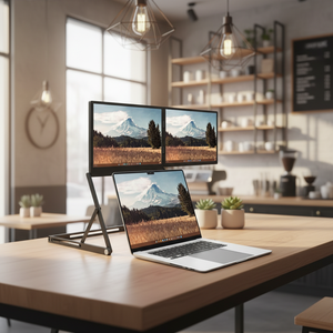 OEM 15.6 Inch laptop screen extender 1080P IPS Foldable Laptop Screen Extender Type-C HDMI Built-in Speaker - Product Image 4