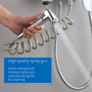 Hot Selling Muslim Hand <b>Portable</b> Shattaf Bidet Spray Brass Hand Held Bidet Sprayer Shattaf for Toilet Spray Gun - Product Image 2