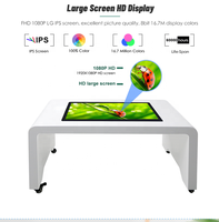 Table basse interactive intelligente à écran tactile LCD numérique 32 43 49 55 pouces