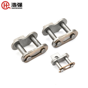 Haoqiang Industrial Chain Connector 28A 1.75 Inch Single Row Standard <b>Roller</b> Chain Link For Transmission - Product Image 1