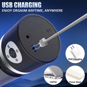 Masturbador para adultos para hombres, copa <span class=keywords><strong>de</strong></span> avión Ares transfronteriza, artefacto <span class=keywords><strong>de</strong></span> succión retráctil giratorio para placer propio - Product Image 5