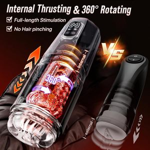 Masturbateur masculin le plus vendu Stroker AI Sync 7 Modes de poussée, rotation, vibration et léchage Jouets sexuels mains libres - Product Image 3